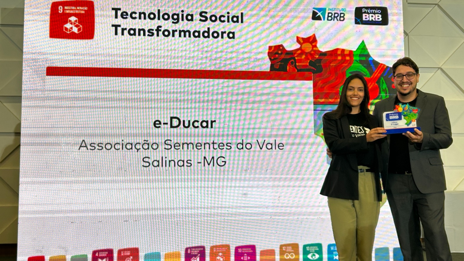 Capa da premiação Instituto BRB de Impacto Social